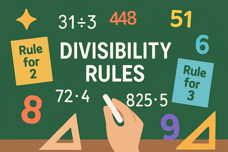 Divisibility Rules: 1 to 13 Guide